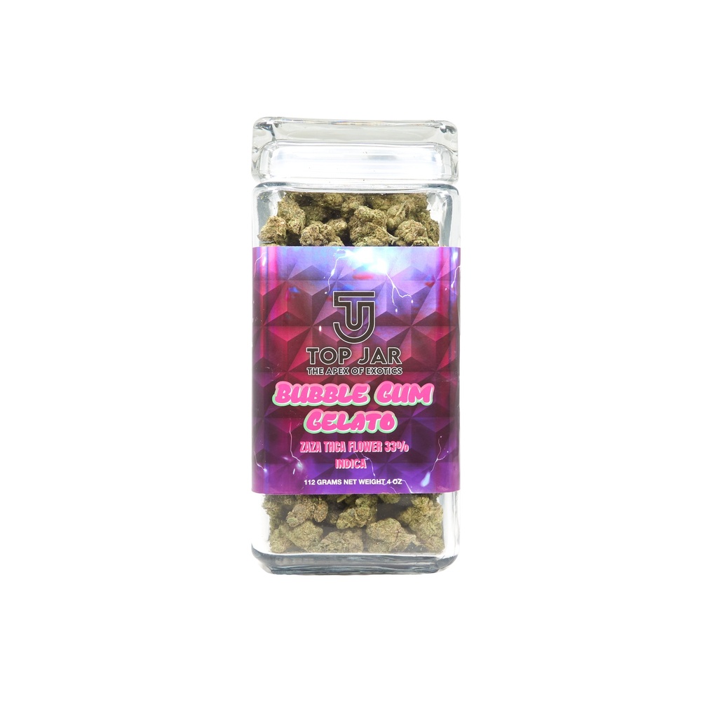 Bubble Gum Gelato - Top Jar Flower 4oz