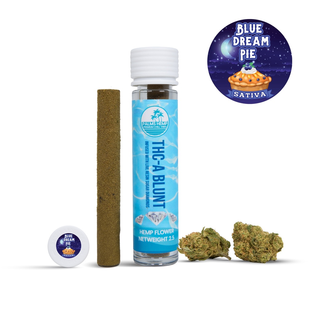Blue Dream Pie - Palms THCA Caviar Blunt 2.5g