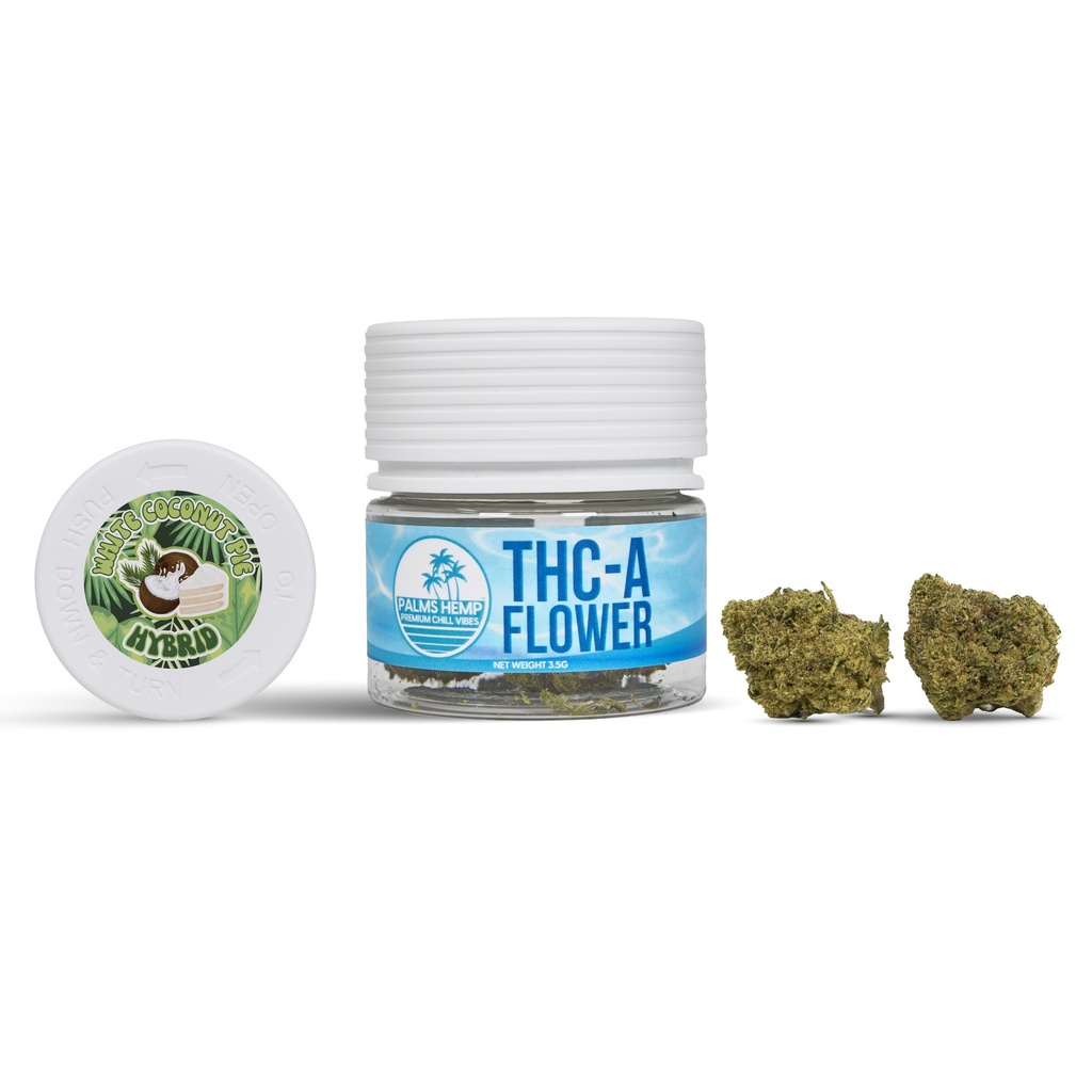 White Coconut Pie - Palms THCA Flower 3.5g