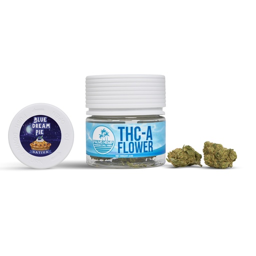 [198168134023] Blue Dream Pie - Palms THCA Flower 3.5g