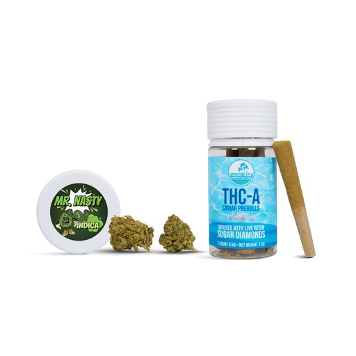 [198168698969] Mr Nasty - Palms THCA Caviar Pre-Roll 0.5g/7Ct