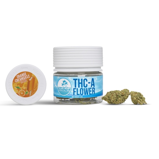 [198168135143] Orange Creamsicle - Palms THCA Flower 3.5g