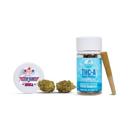 [198168833926] Top Gun - Palms THCA Caviar Pre-Roll 0.5g/7Ct
