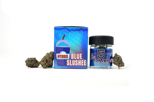 [197644773985] Blue Slushee - Top Jar Flower 7g