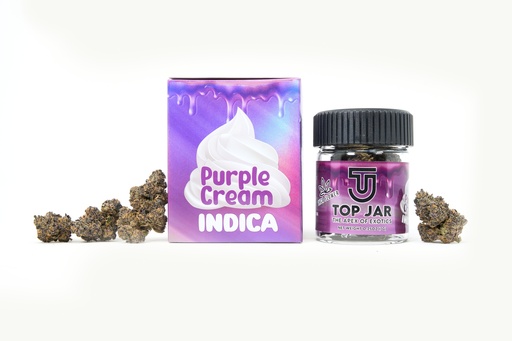 [197644739783] Purple Cream - Top Jar Flower 7g