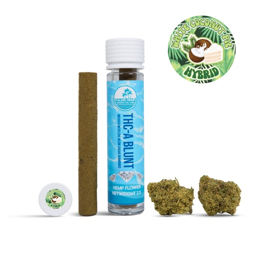 [198168387320] White Coconut Pie - Palms THCA Caviar Blunt 2.5g