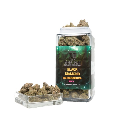 [198715605143]  Black Diamond  - Top Jar Flower 4oz