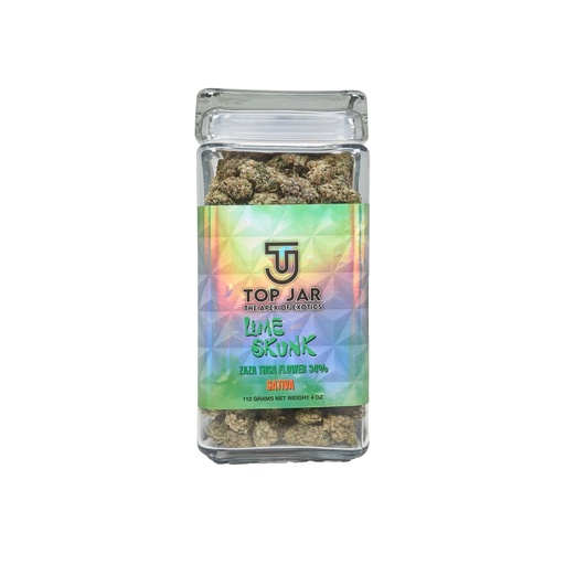 [198715389586] Lime Skunk - Top Jar Flower 4oz