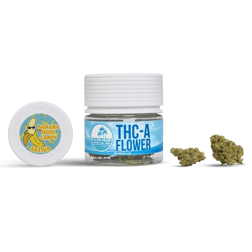 [198168556566] Banana Nose Candy - Palms THCA Flower 3.5g